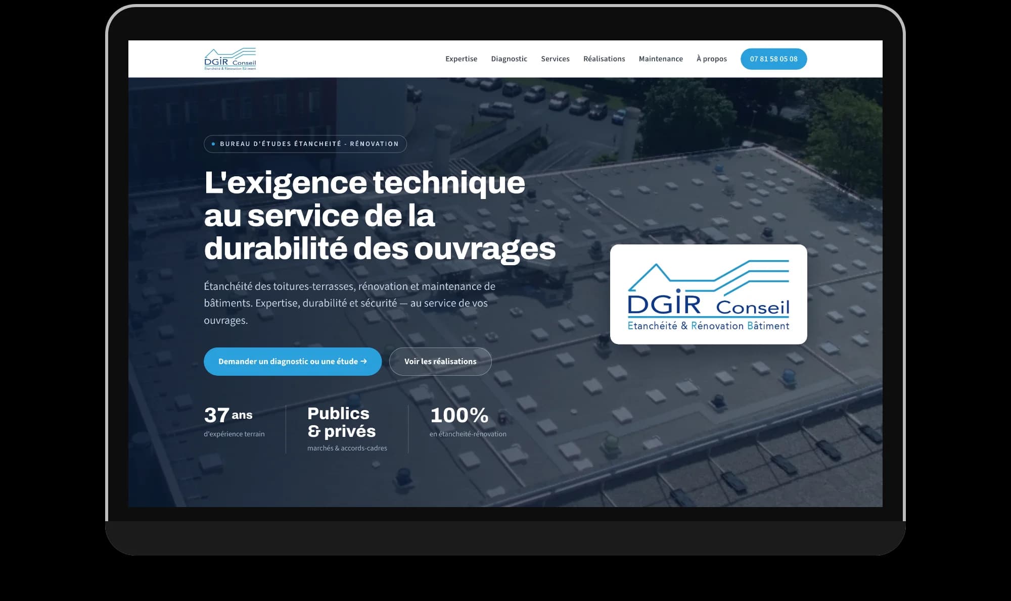 DGIR Conseil project preview